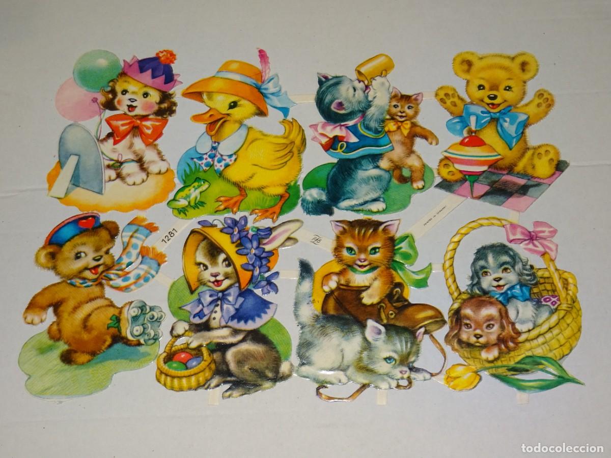 Colecionismo Cromos recortados antigos: (MCARP5) L&Aacute;MINA DE CROMOS TROQUELADOS PZB 1281 - SE&Ntilde;ALES DE USO NORMALES