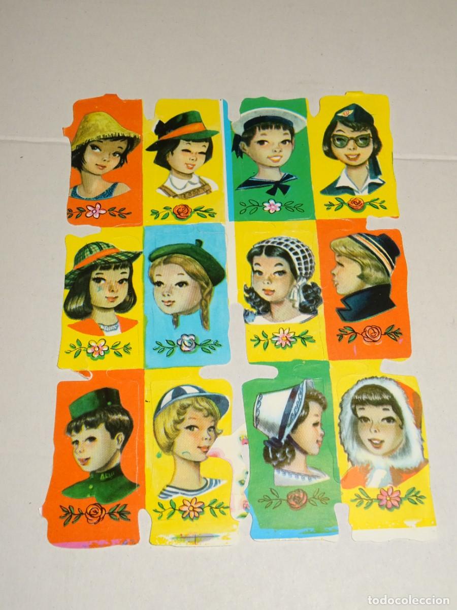 Colecionismo Cromos recortados antigos: (MCARP5) L&Aacute;MINA DE CROMOS TROQUELADOS TIPO BOGA - SE&Ntilde;ALES DE USO NORMALES
