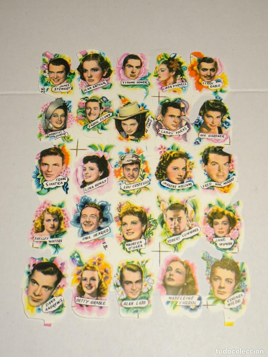 Colecionismo Cromos recortados antigos: (MCARP5) L&Aacute;MINA DE CROMOS TROQUELADOS TIPO BOGA - SE&Ntilde;ALES DE USO NORMALES
