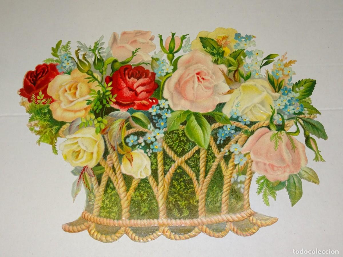 Colecionismo Cromos recortados antigos: (MCARP5) CROMO TROQUELADO ANTIGUO - 23X17CM - SE&Ntilde;ALES DE USO