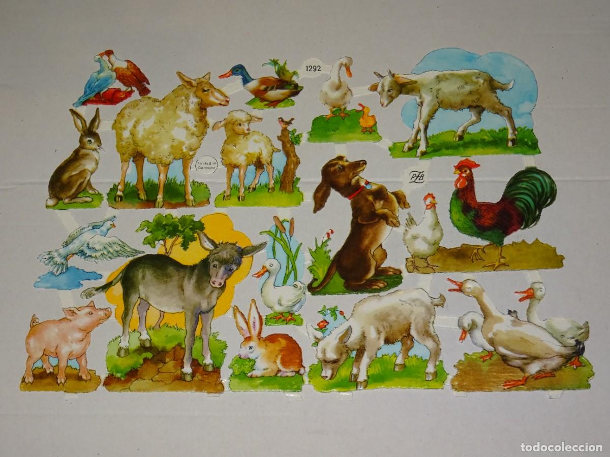 Colecionismo Cromos recortados antigos: (MCARP5) L&Aacute;MINA CROMOS TROQUELADOS - PZB 1292 - SE&Ntilde;ALES DE USO