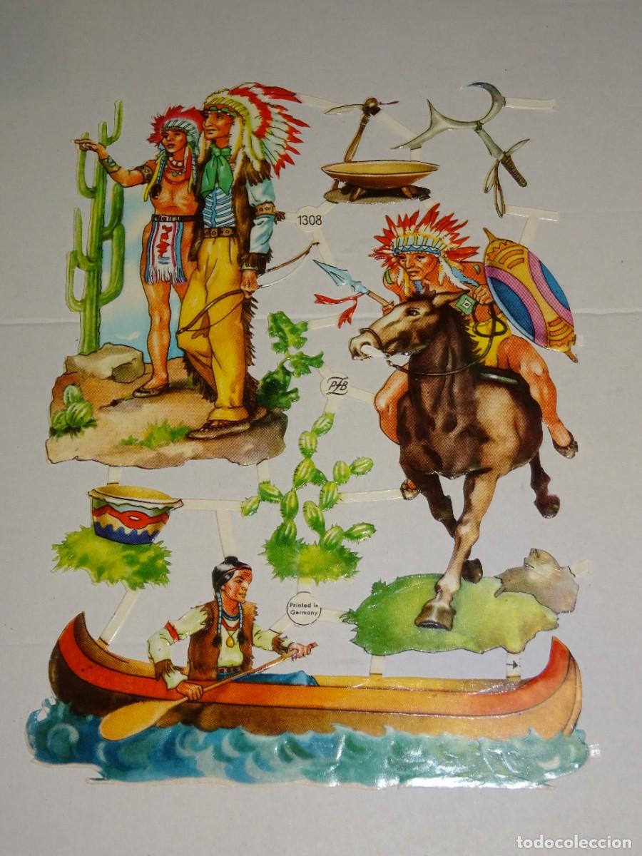Colecionismo Cromos recortados antigos: (MCARP5) L&Aacute;MINA CROMOS TROQUELADOS - PZB 1308 - SE&Ntilde;ALES DE USO