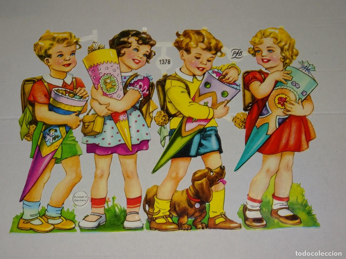 Colecionismo Cromos recortados antigos: (MCARP5) L&Aacute;MINA CROMOS TROQUELADOS - PZB 1378 - SE&Ntilde;ALES DE USO