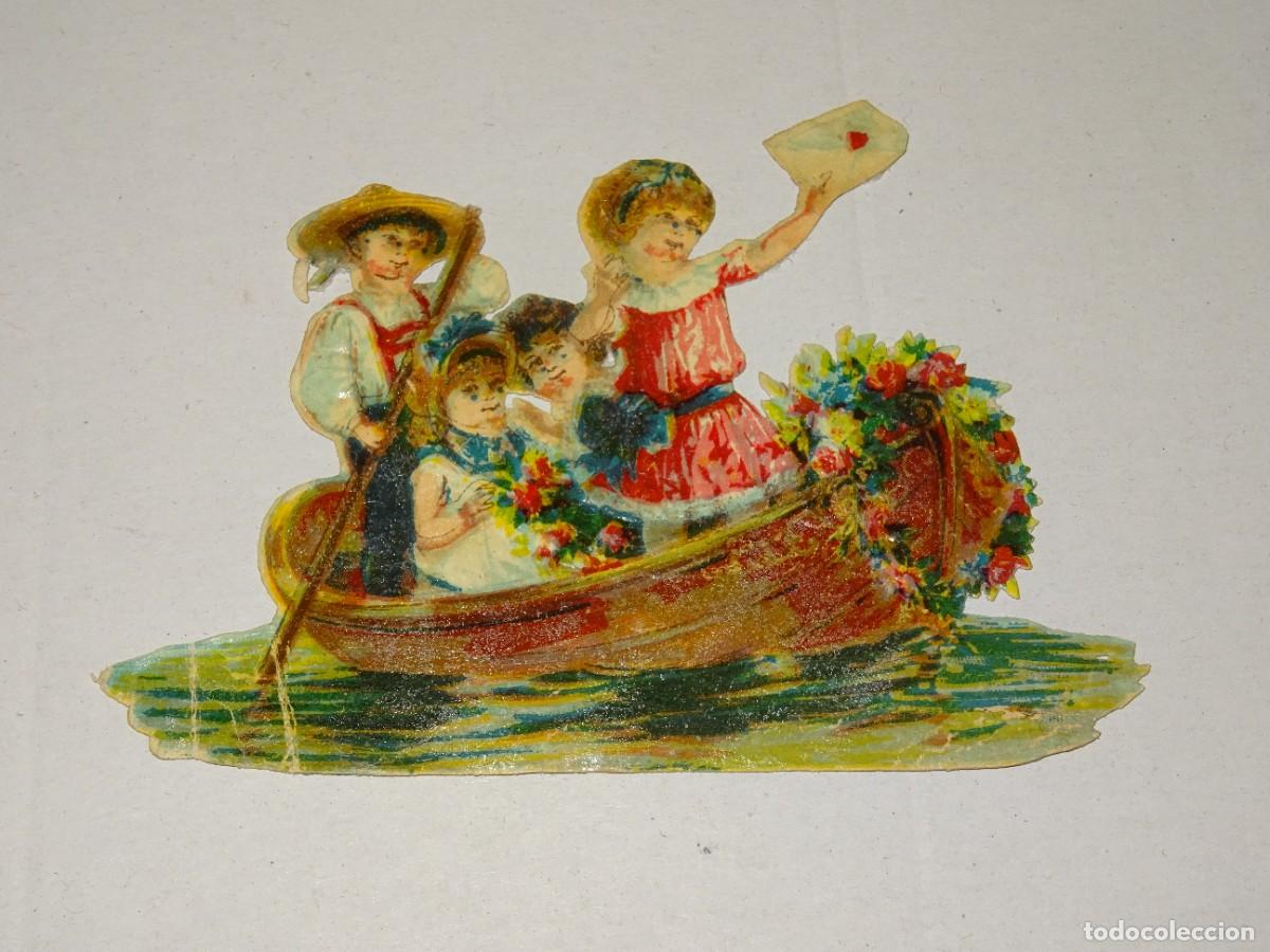 Sammeln alte gestanzte Sammelbilder: (MK) CROMO TROQUELADO ANTIGUO - 10X7,5CM, SE&Ntilde;ALES DE USO