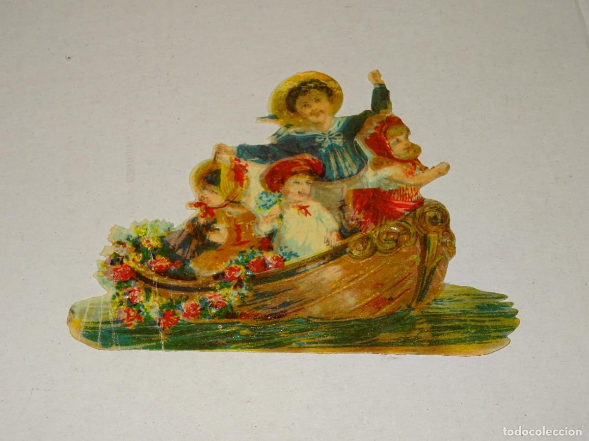Sammeln alte gestanzte Sammelbilder: (MK) CROMO TROQUELADO ANTIGUO - 10X7,5CM, SE&Ntilde;ALES DE USO