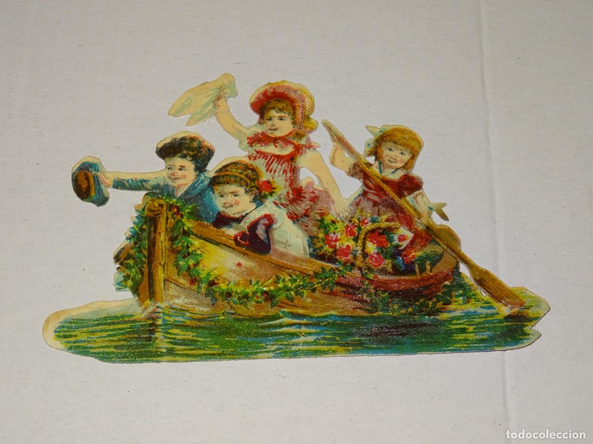 Sammeln alte gestanzte Sammelbilder: (MK) CROMO TROQUELADO ANTIGUO - 10X7,5CM, SE&Ntilde;ALES DE USO