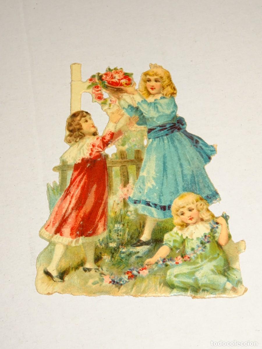 Sammeln alte gestanzte Sammelbilder: (MK) CROMO TROQUELADO ANTIGUO - 9X6,5CM, SE&Ntilde;ALES DE USO