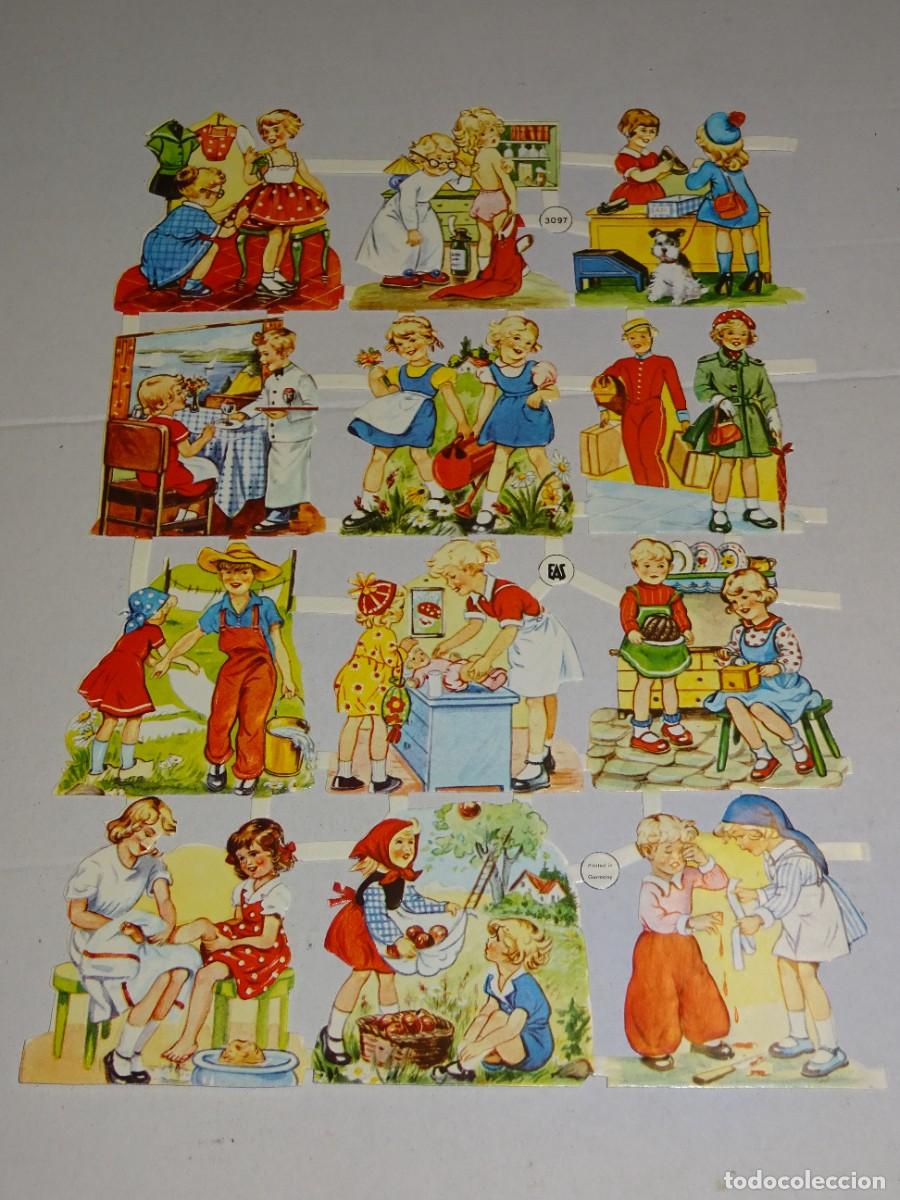 Colecionismo Cromos recortados antigos: (MK) L&Aacute;MINA CROMOS TROQUELADOS EAS 3097 - SE&Ntilde;ALES DE USO NORMALES