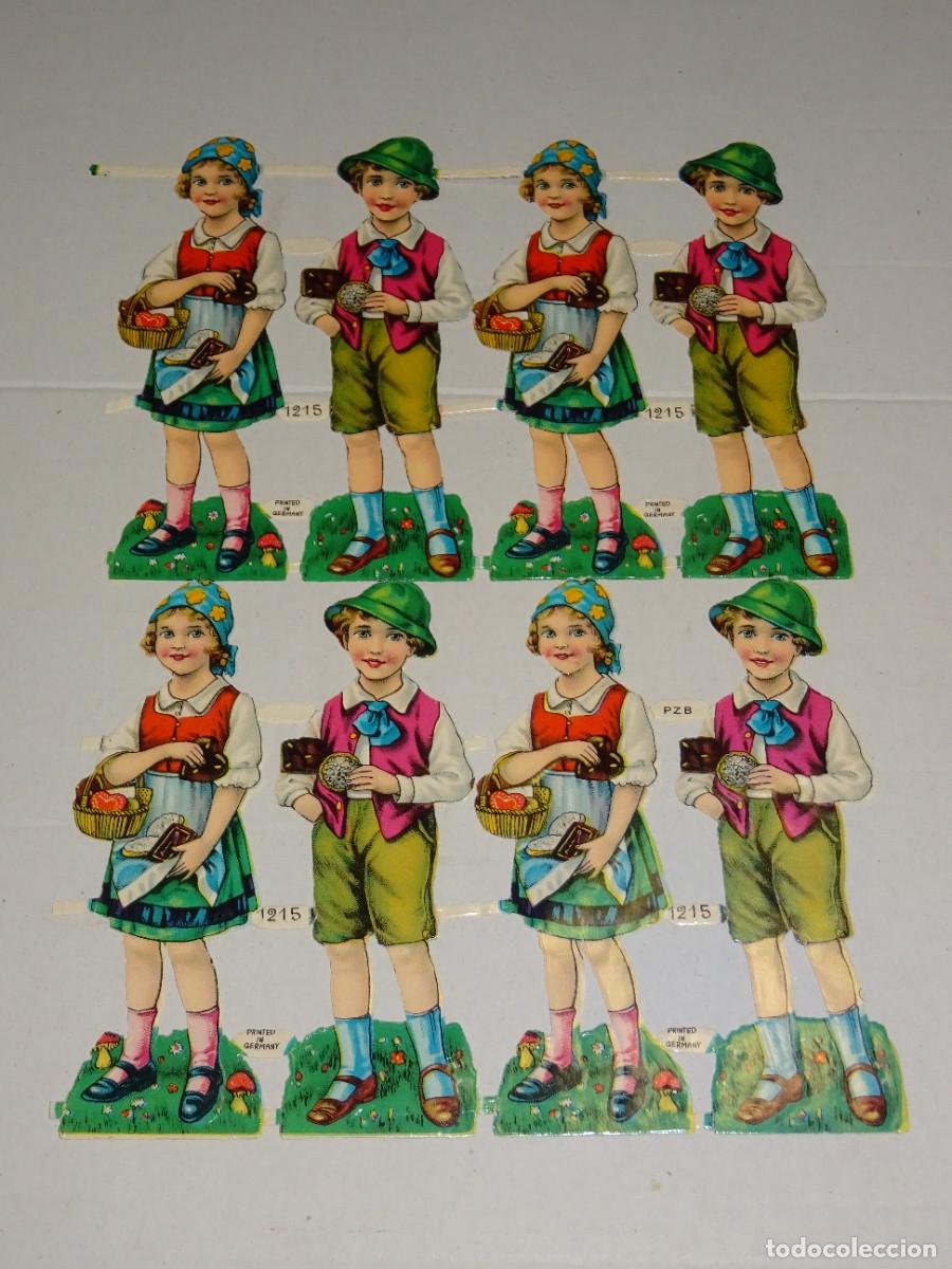 Colecionismo Cromos recortados antigos: (MK) L&Aacute;MINA CROMOS TROQUELADOS PZB 1215 - SE&Ntilde;ALES DE USO NORMALES