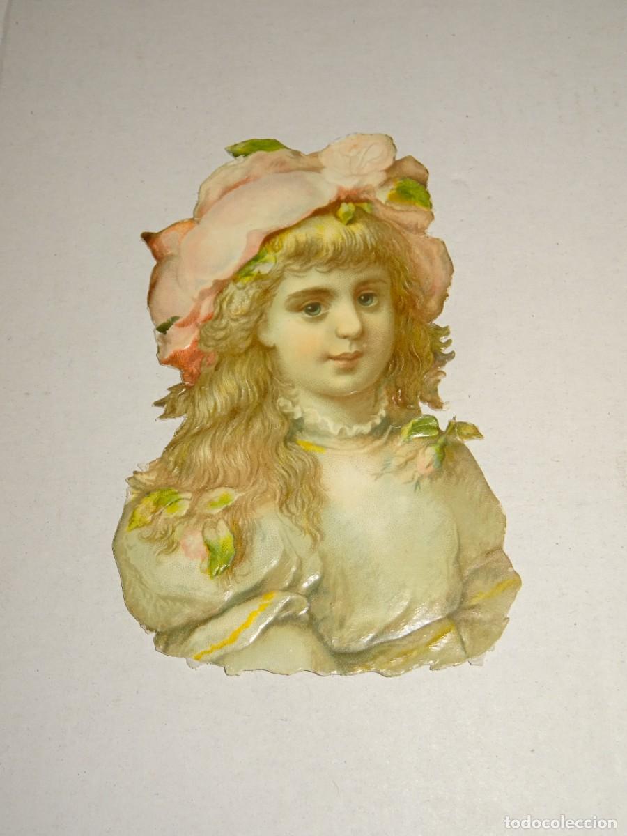 Collezionismo Figurine ritagliate antiche: (MK) CROMO ANTIGUO TROQUELADO 6,5X10CM, SE&Ntilde;ALES DE USO NORMALES