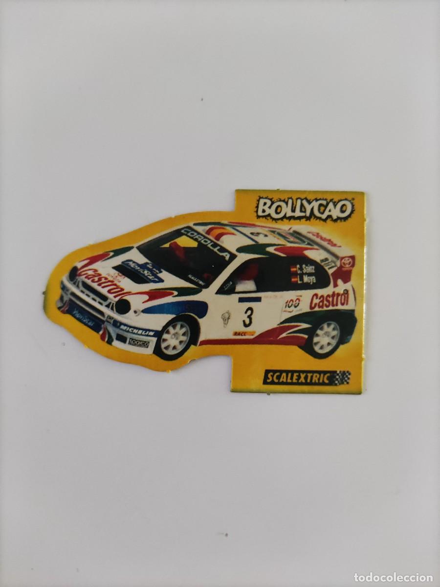 Colecionismo Cromos recortados antigos: Bolly-Cars Cromo Bollycao Scalextric Toyota Corolla Costa Brava 99