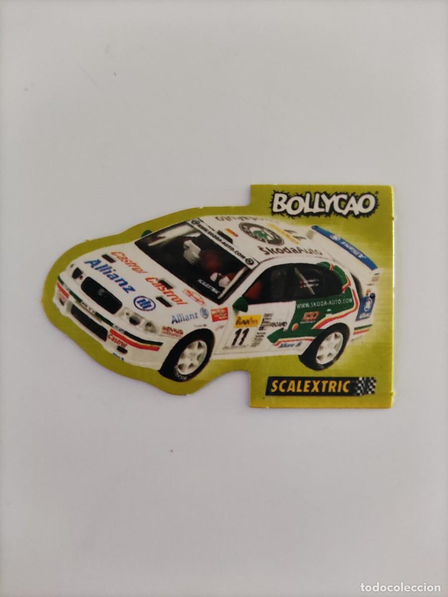 Colecionismo Cromos recortados antigos: Bolly-Cars Cromo Bollycao Scalextric Skoda Octavia WRC Montecarlo 2001