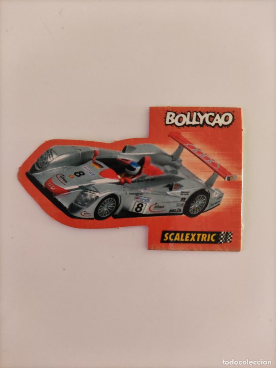 Colecionismo Cromos recortados antigos: Bolly-Cars Cromo Bollycao Scalextric Audi R8 Campe&oacute;n Le Mans 2000