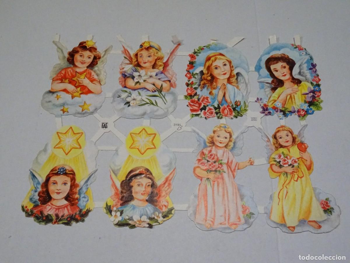 Colecionismo Cromos recortados antigos: (MB) L&Aacute;MINA DE CROMOS TROQUELADOS EAS 3191 - SE&Ntilde;ALES DE USO
