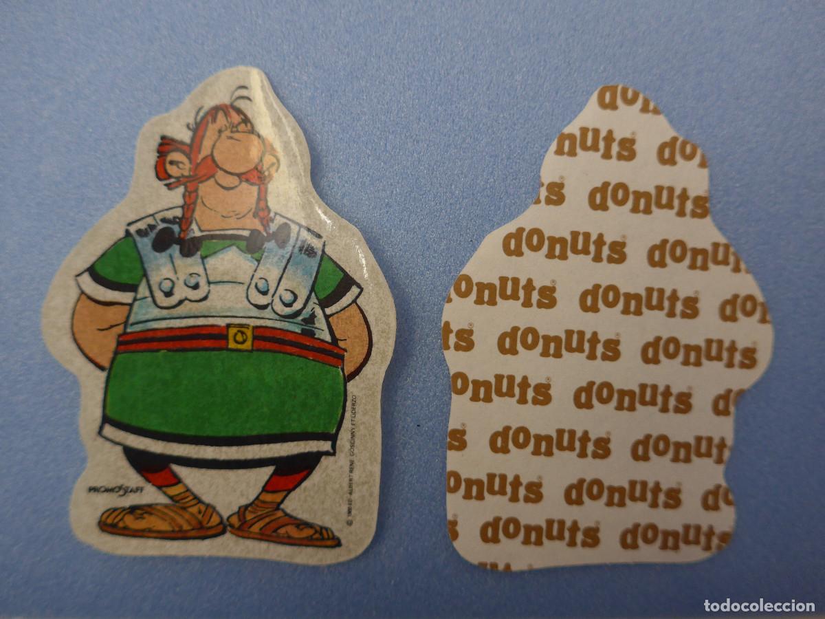 Coleccionismo cromos troquelados antiguos: CROMO ASTERIX Y OBELIX DE DONUTS - Foto 1