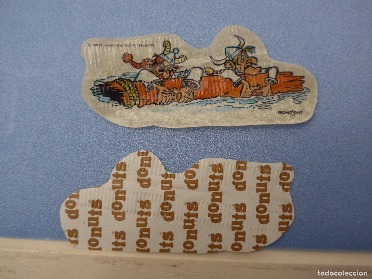 Coleccionismo cromos troquelados antiguos: CROMO ASTERIX Y OBELIX DE DONUTS - Foto 1