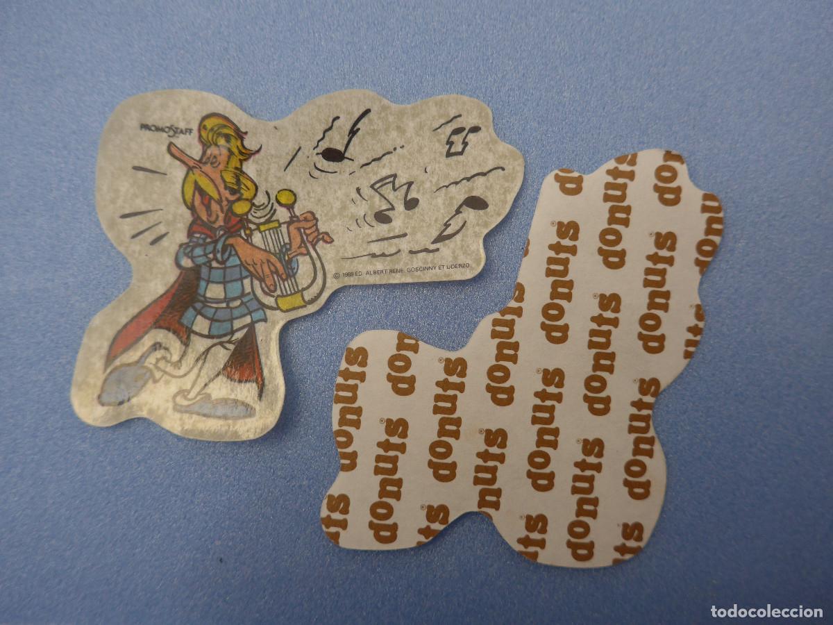 Coleccionismo cromos troquelados antiguos: CROMO ASTERIX Y OBELIX DE DONUTS - Foto 1