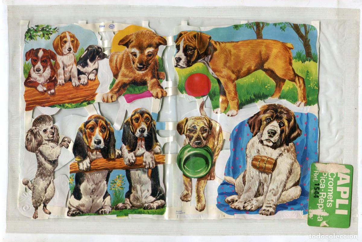 Colecionismo Cromos recortados antigos: CROMOS TROQUELADOS PAQUETE DOS UNIDADES PRECINTADO A&Ntilde;OS 70/80 APLI REF. 1544