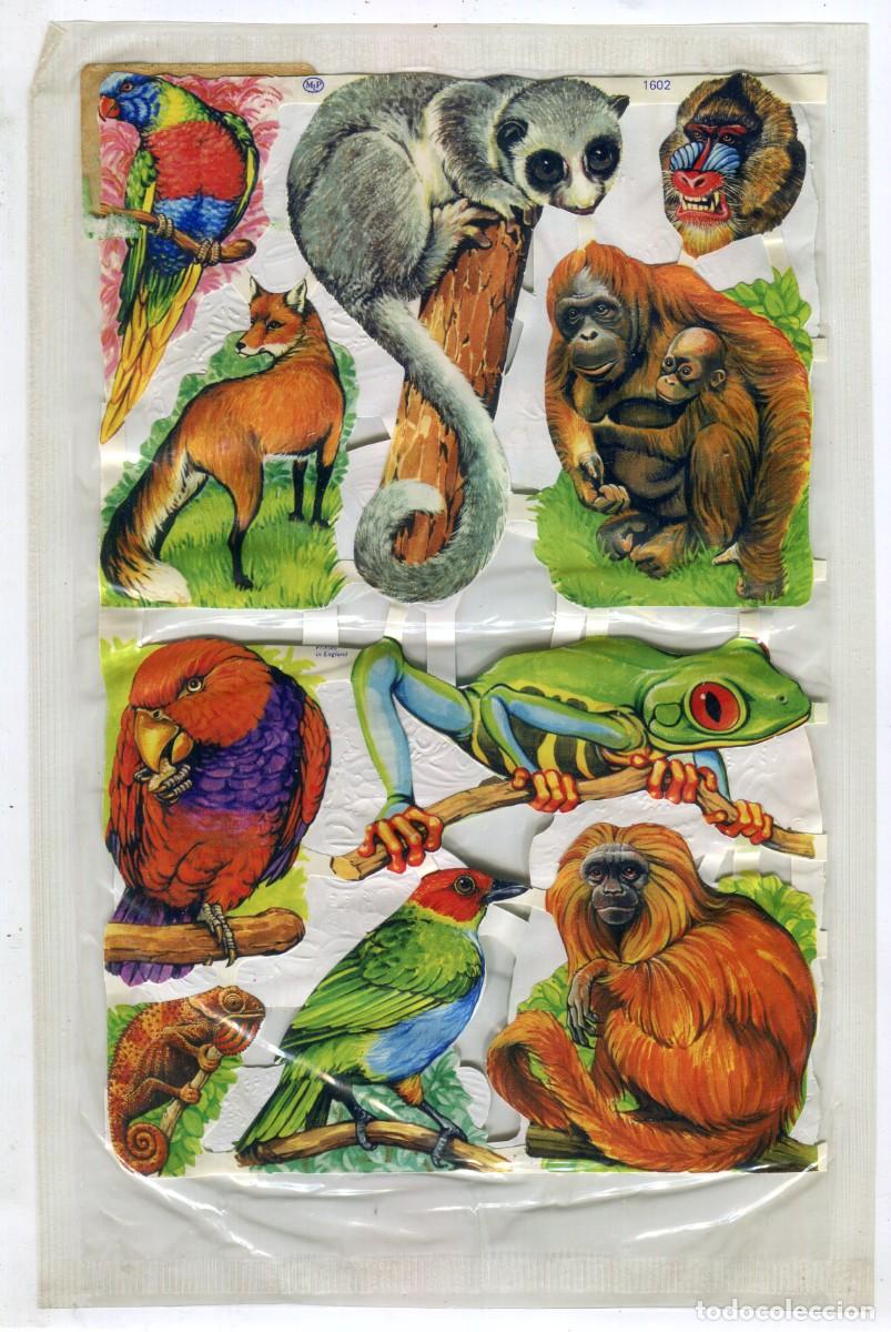Coleccionismo Cromos troquelados antiguos: CROMOS TROQUELADOS PAQUETE DOS UNIDADES PRECINTADO A&Ntilde;OS 70/80 APLI REF. 1544/1602