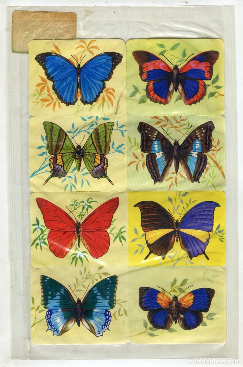 Collectionnisme Cartes &agrave; collectionner massicot&eacute;es anciennes: CROMOS TROQUELADOS PAQUETE DOS UNIDADES PRECINTADO A&Ntilde;OS 70/80 APLI REF. 1507