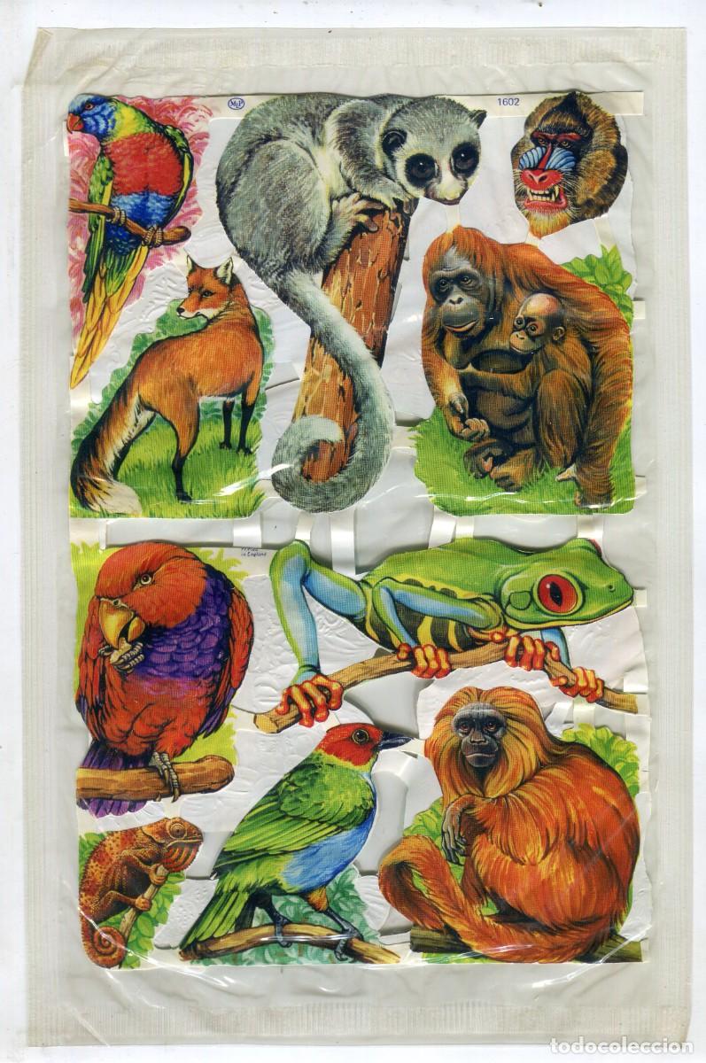 Collectionnisme Cartes &agrave; collectionner massicot&eacute;es anciennes: CROMOS TROQUELADOS PAQUETE DOS UNIDADES PRECINTADO A&Ntilde;OS 70/80 APLI REF. 1544/1602