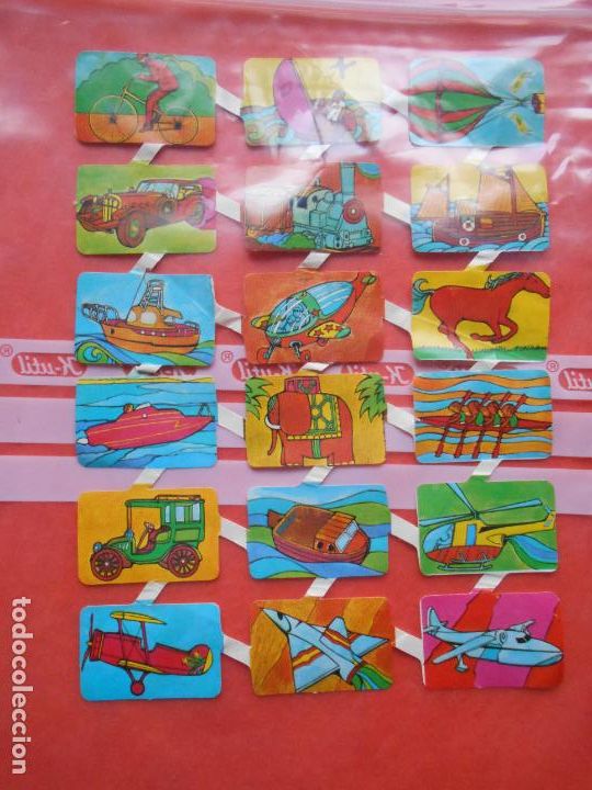 Sammeln alte gestanzte Sammelbilder: CROMOS TROQUELADOS DE MEDIOS DE TRANSPORTES