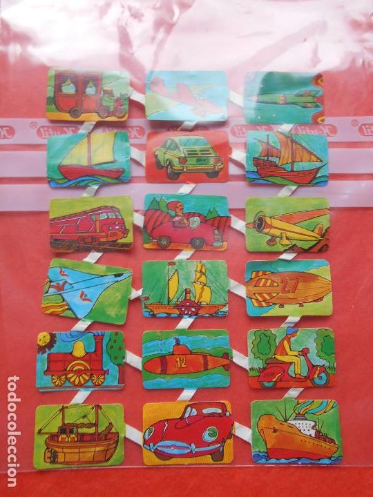 Sammeln alte gestanzte Sammelbilder: CROMOS TROQUELADOS DE MEDIOS DE TRANSPORTES