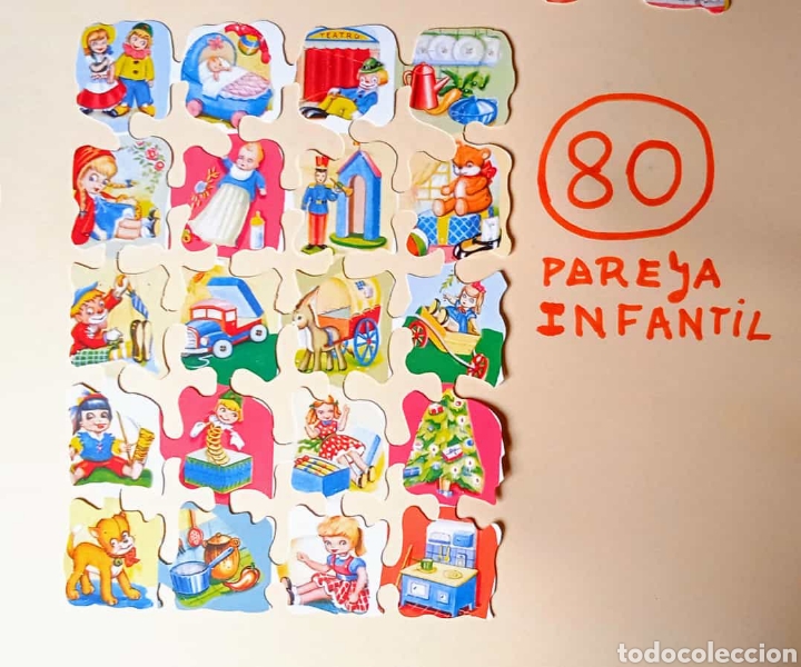 Sammeln alte gestanzte Sammelbilder: 1 l&aacute;mina &rdquo;parejas infantiles&rdquo;