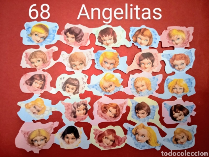 Sammeln alte gestanzte Sammelbilder: 1 lamina de angelitas