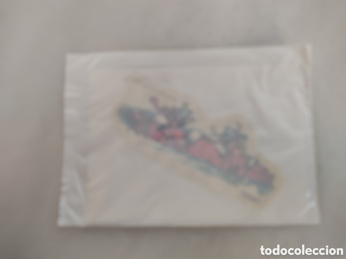 Coleccionismo Cromos troquelados antiguos: Bimbo cromo pegatina con envoltura sin abrir serie Ast&eacute;rix 1988