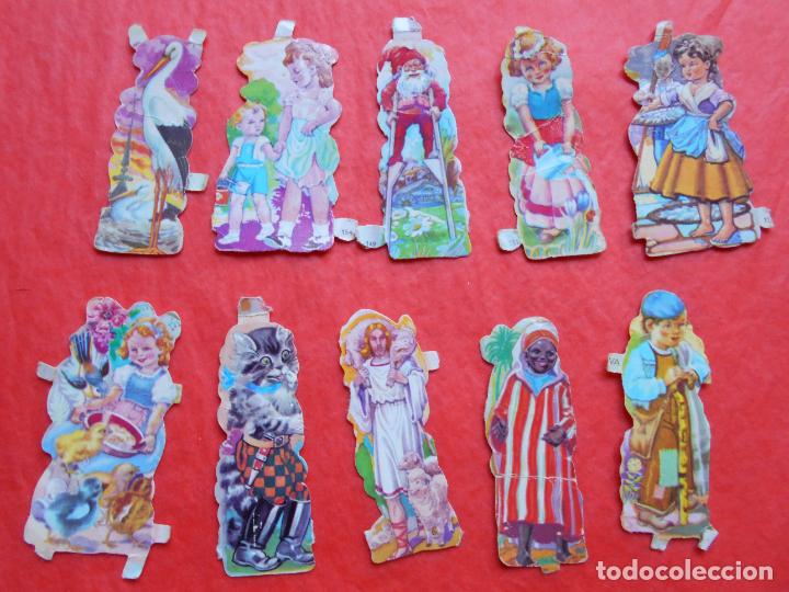 Collectionnisme Cartes &agrave; collectionner massicot&eacute;es anciennes: LOTE 10 CROMOS TROQUELADOS EVA