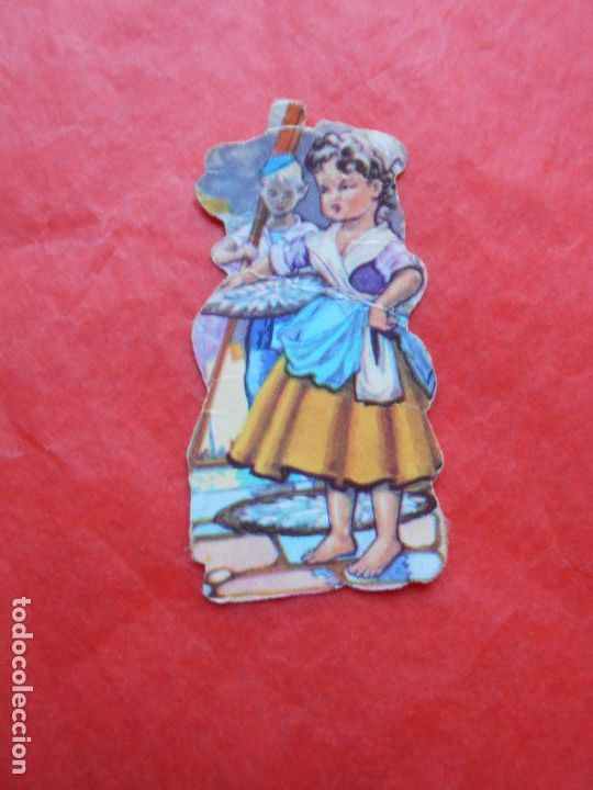 Coleccionismo Cromos troquelados antiguos: CROMO TROQUELADO EVA