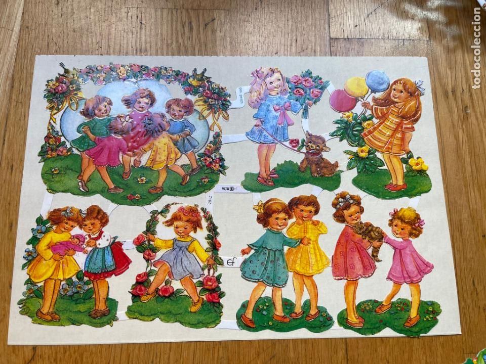 Coleccionismo cromos troquelados antiguos: ANTIGUO CROMO TROQUELADO EF - Foto 1