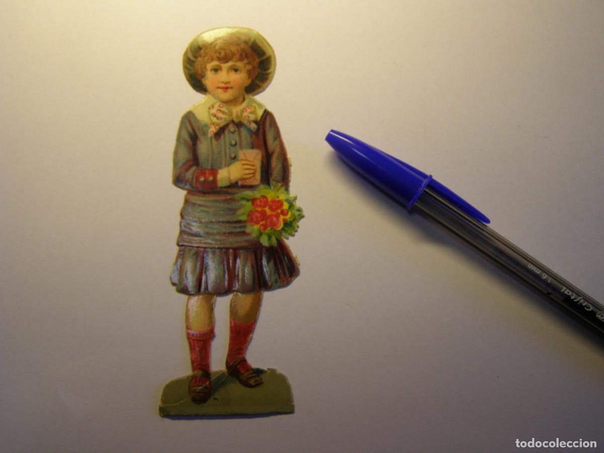 Collezionismo Figurine ritagliate antiche: Cromo troquelado antiguo chocolates Amatller.