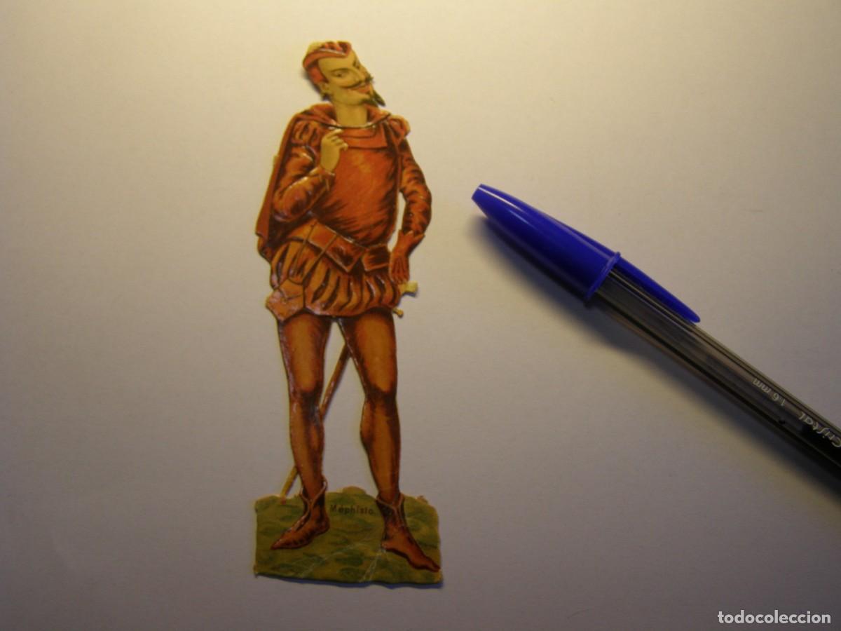 Collezionismo Figurine ritagliate antiche: Cromo troquelado antiguo chocolates Amatller.