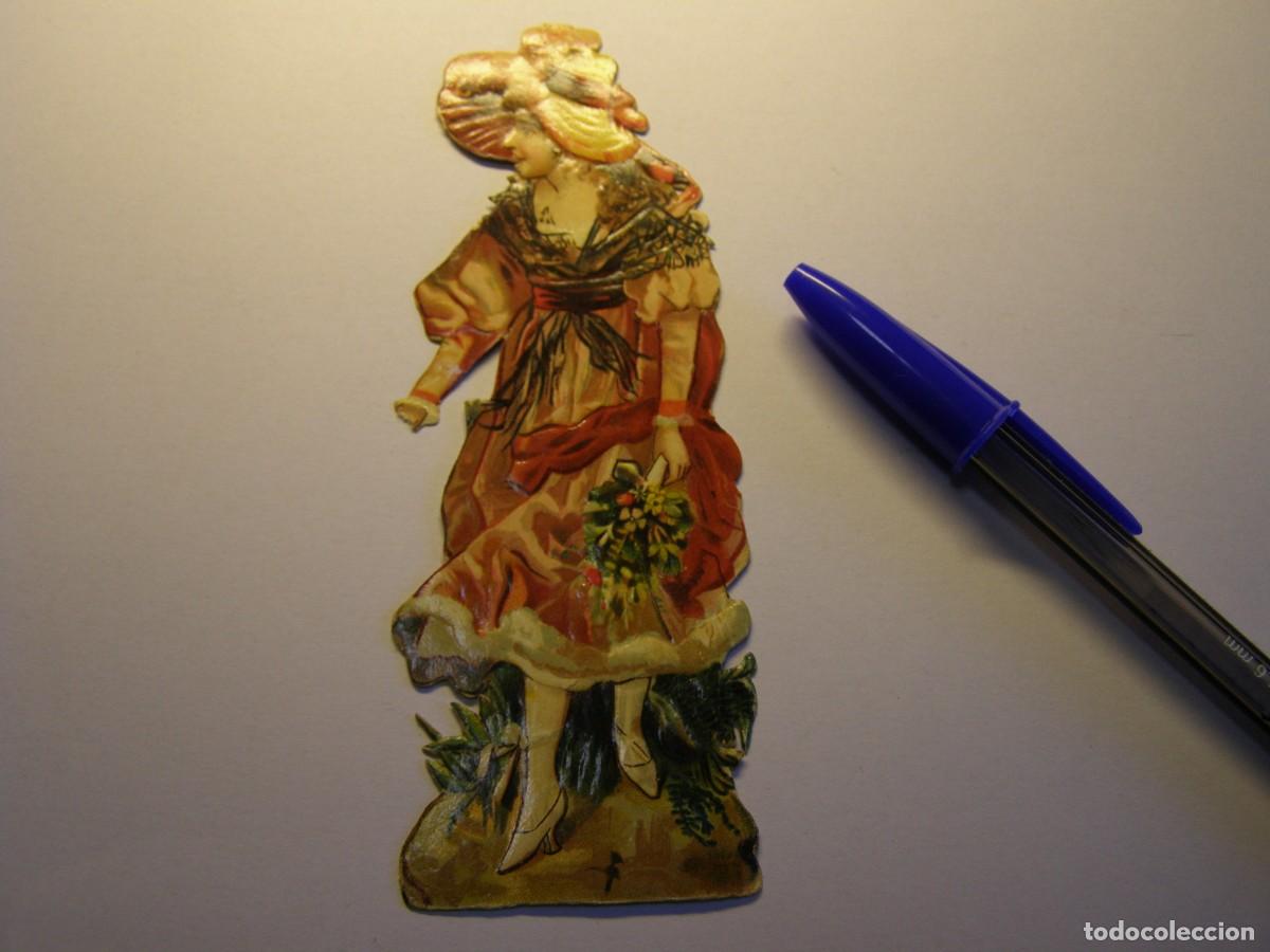 Collezionismo Figurine ritagliate antiche: Cromo troquelado antiguo chocolates Amatller.