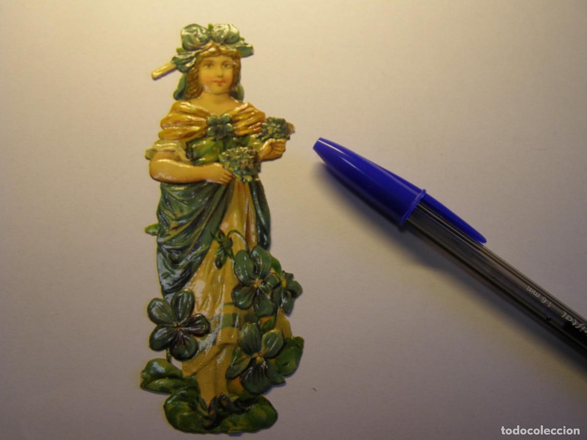 Collezionismo Figurine ritagliate antiche: Cromo troquelado antiguo chocolates Amatller.