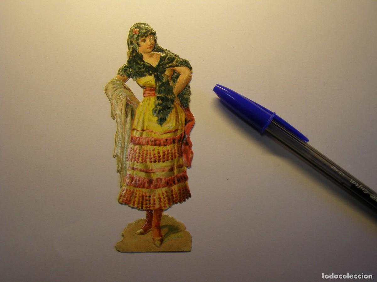 Collezionismo Figurine ritagliate antiche: Cromo troquelado antiguo chocolates Amatller.