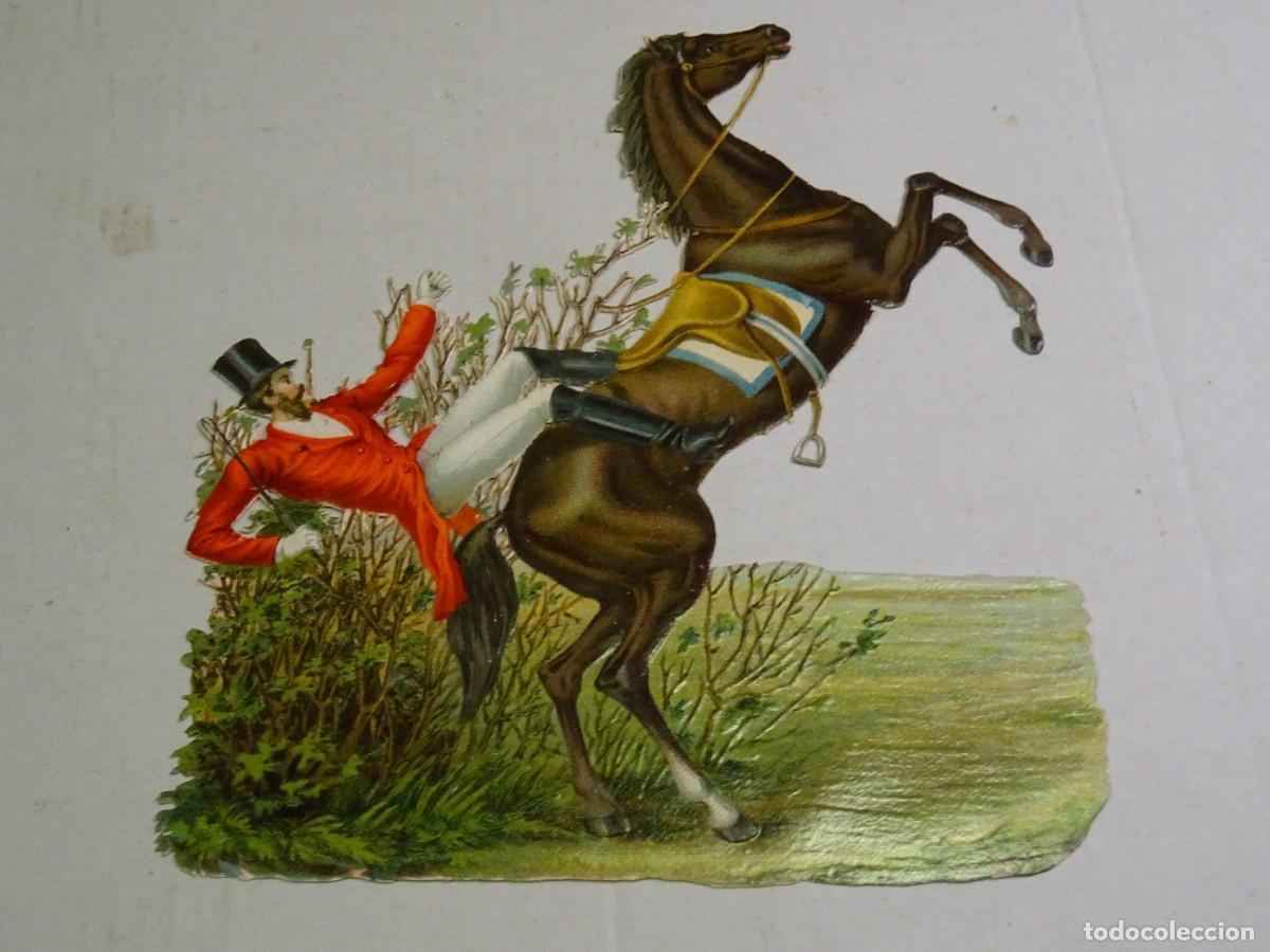 Collectionnisme Cartes &agrave; collectionner massicot&eacute;es anciennes: (MK) CROMO TROQUELADO ANTIGUO - 14X13CM - SE&Ntilde;ALES DE USO