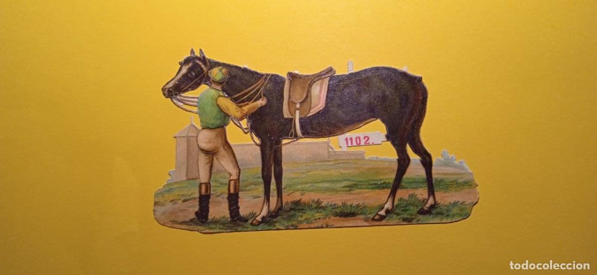 Coleccionismo Cromos troquelados antiguos: CROMO TROQUELADO ANTIGUO