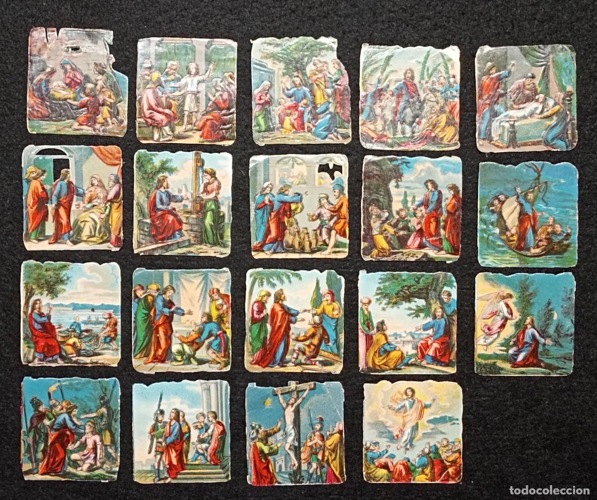 Coleccionismo cromos troquelados antiguos: 69 Cromos troquelados. 1920. - Foto 4