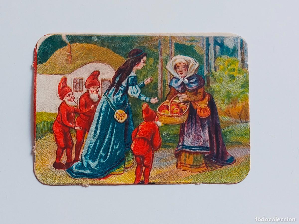 Coleccionismo Cromos troquelados antiguos: ANTIGUO CROMO DE CUENTOS POPULARES CON RELIEVE Y BRILLO (8,5 x 6 cm)
