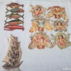 Coleccionismo Cromos troquelados antiguos: LOTE DE 12 CROMOS TROQUELADOS RECORTABLES , MUY ANTIGUOS , MUY BONITOS
