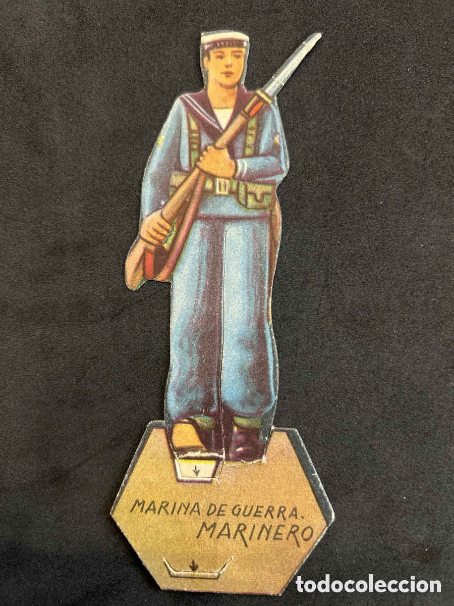 Sammeln alte gestanzte Sammelbilder: Guerra civil cromo almacenes Alemanes, troquelado, Marina de guerra