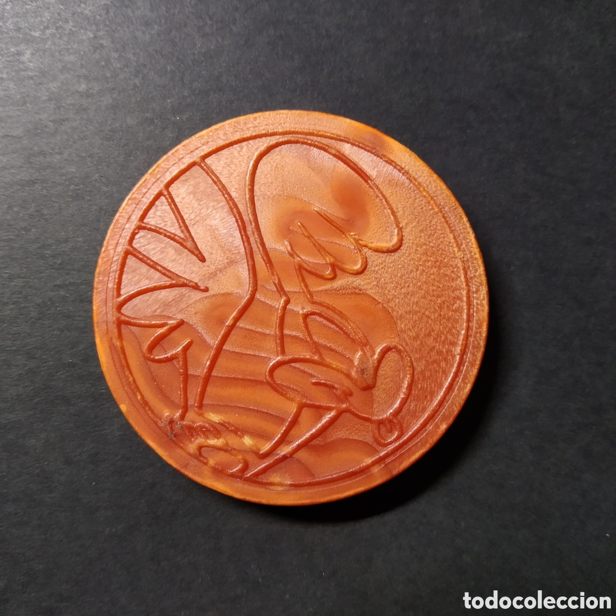 Collezionismo Figurine ritagliate antiche: TAZO - N&ordm; 04 - NARANJA / MARR&Oacute;N FLOJO - MASTER TAZO - MATUTANO - A&Ntilde;O 1994