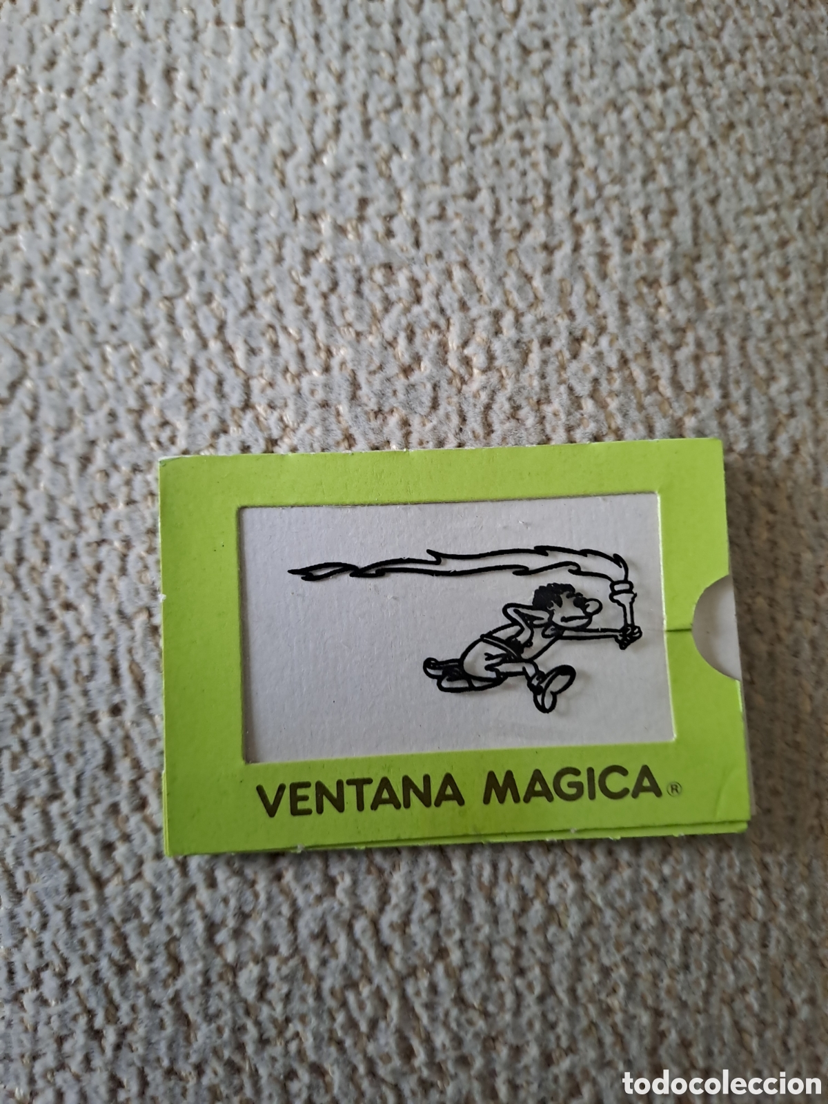 Collectable Antique Stamped Cards: VENTANA MAGICA CROMO BOLLYCAO VERDE