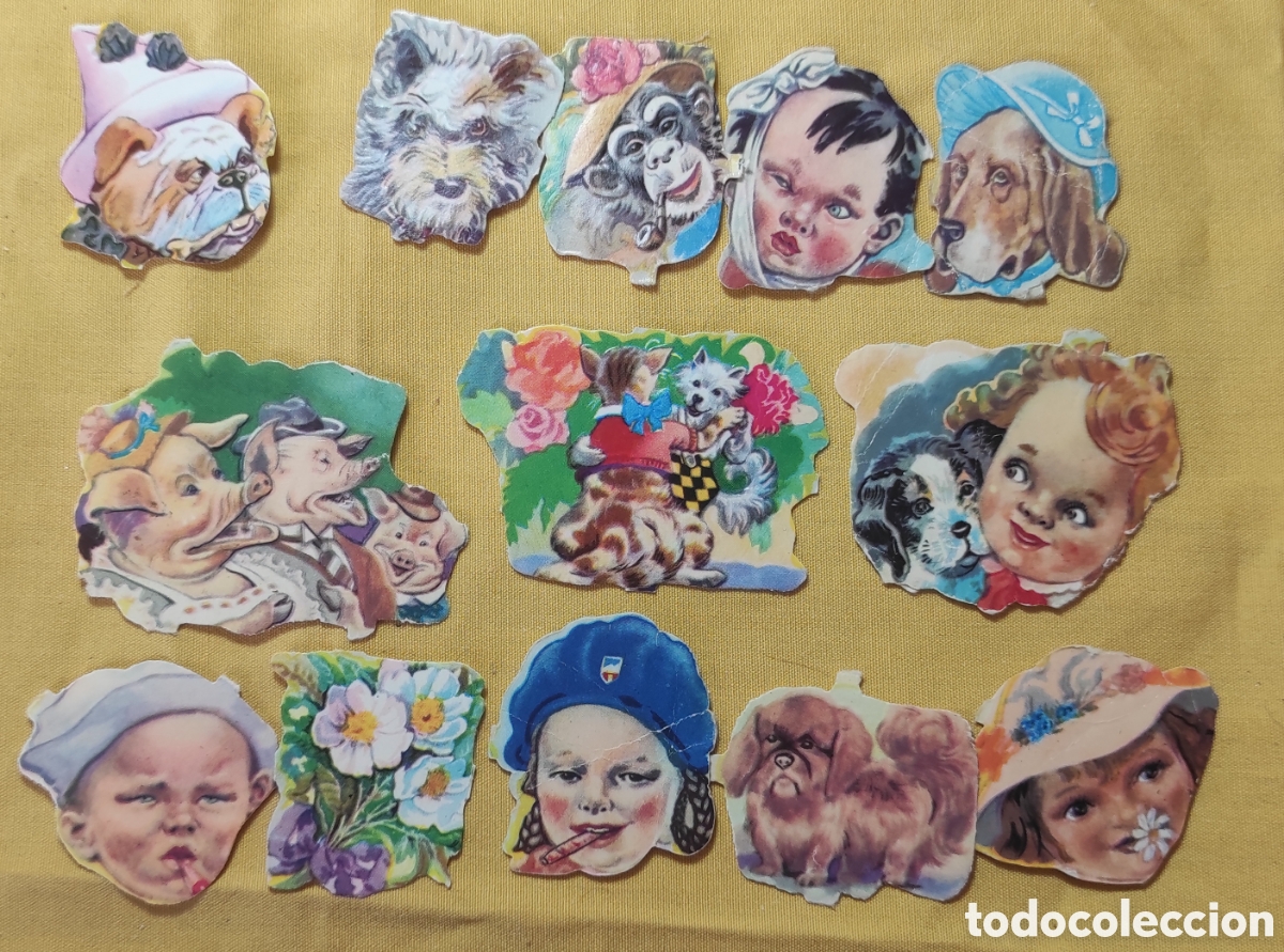 Collectable Antique Stamped Cards: L&aacute;mina completa Eva 161