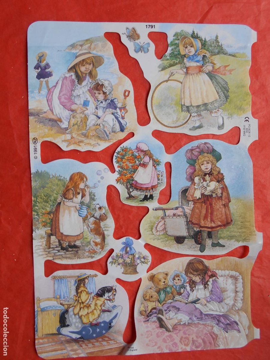Sammeln alte gestanzte Sammelbilder: CROMOS TROQUELADOS 1991 N&ordm; 1791 INGLESES