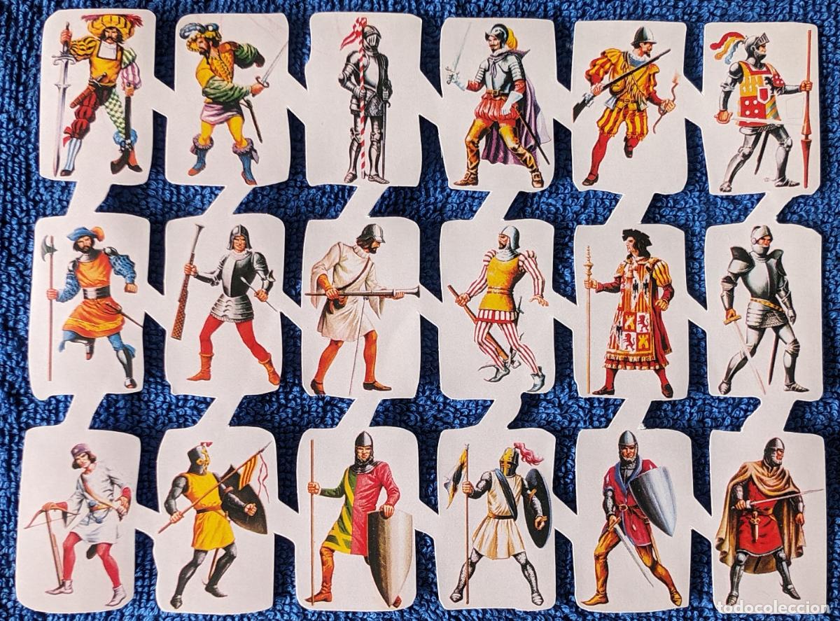 Sammeln alte gestanzte Sammelbilder: Soldados de todos los tiempos - MAGA &iexcl;Impecables!