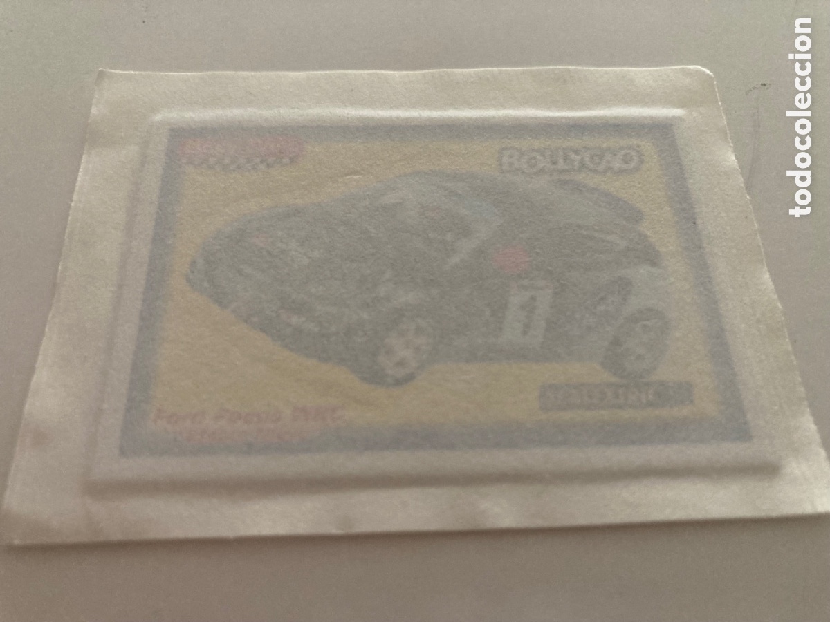 Sammeln alte gestanzte Sammelbilder: BOLLYCAO BOLLY-CARS SCALEXTRIC- FORD FOCUS WRC &ldquo;Efecto nieve&rdquo;
